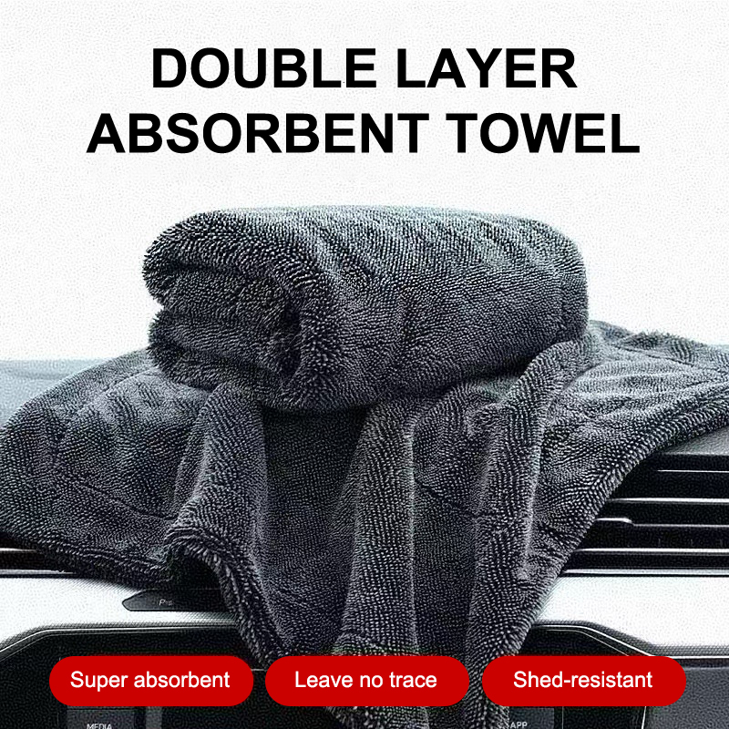 Microfiber Towel Detailing - [CA2] Microfiber Drying Towel Twisted Pile