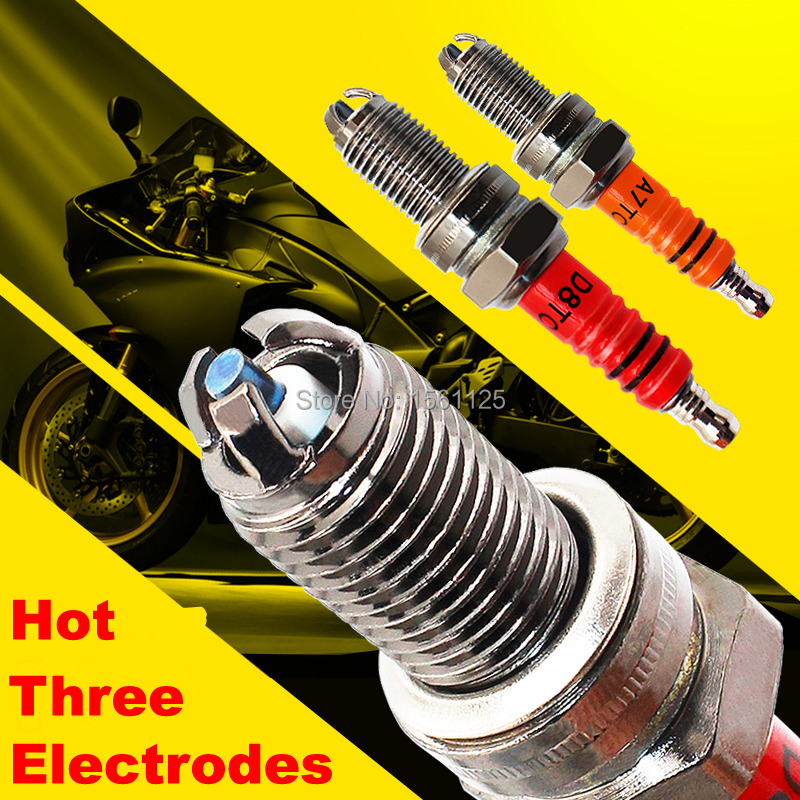 Ngk Spark Plug Laser Iridium - 1 2 PCS Three-electrode Super D8TC