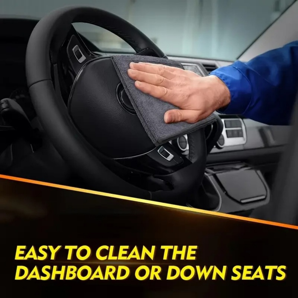 Black Microfiber Cleaning Clot - Microfiber Towel Detailing ulasan dan harga