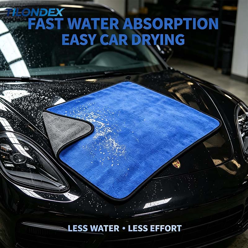 TILONDEX Blue Microfiber Car D - Microfiber Towel Detailing ulasan dan harga